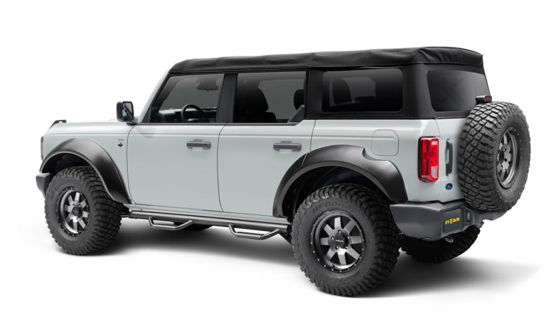 N-Fab Nerf Step 2021 Ford Bronco (4 Door) - Tex. Black - SRW - 3in
