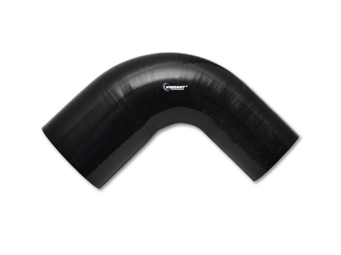Vibrant 4 Ply Reinforced Silicone 90 Degree Transition Elbow - 2.5" I.D.