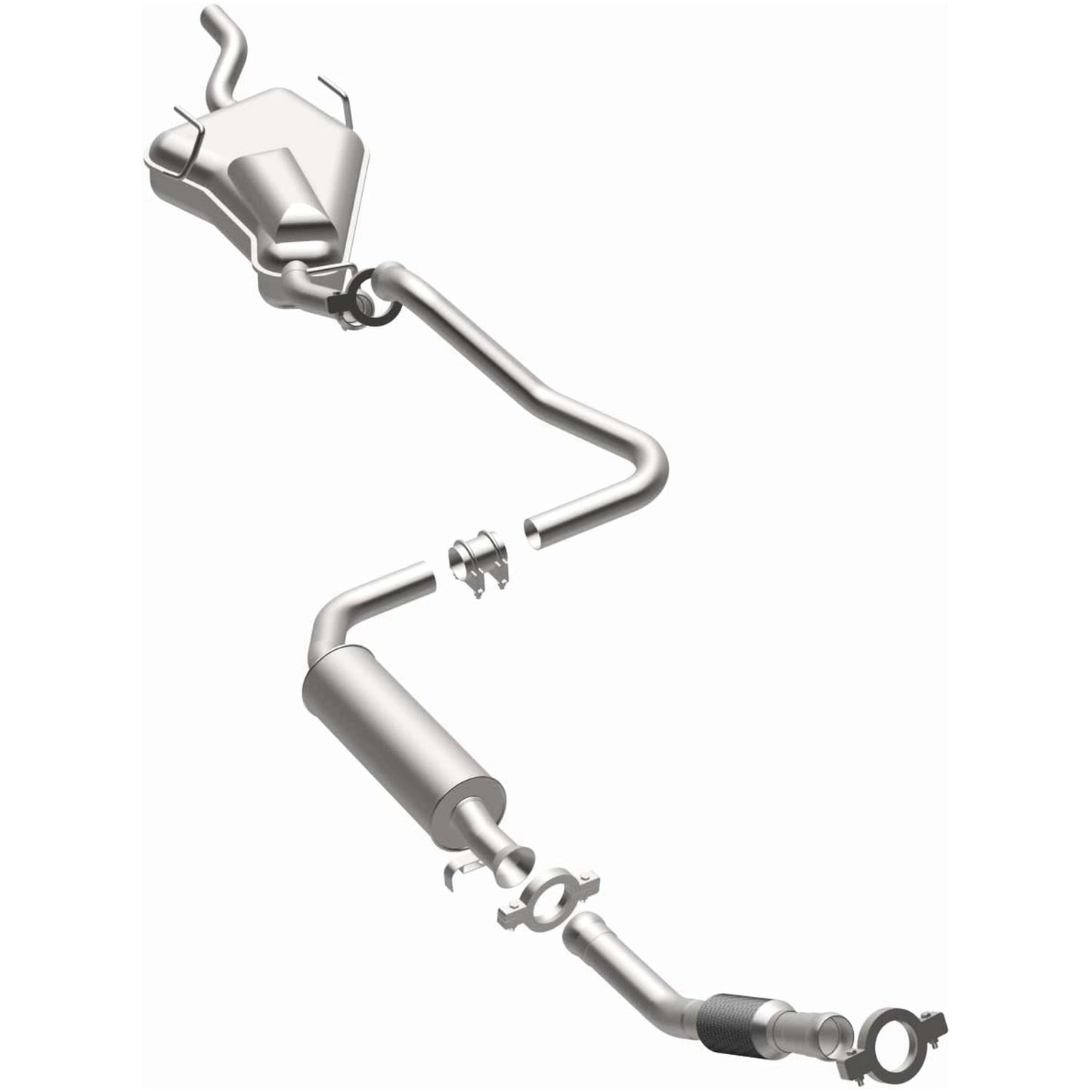 BRExhaust 1994-2002 Saab Direct-Fit Replacement Exhaust System