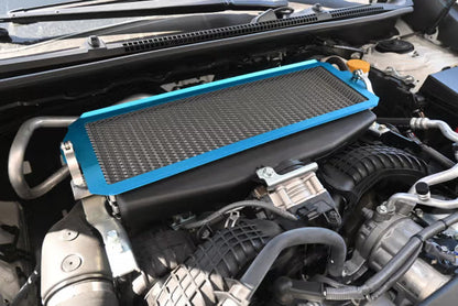 Cusco Turbo Intercooler Grill Kit Blue w/ Mesh | Subaru Impreza WRX/WRX STI (08-17) (6A1 035 A)