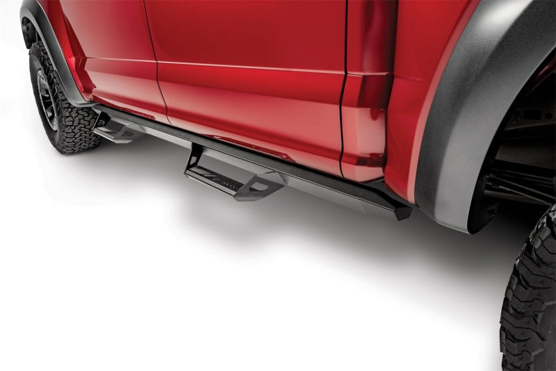 N-Fab Predator Pro Step System 15-17 Ford F-150 / Raptor SuperCrew - Tex. Black