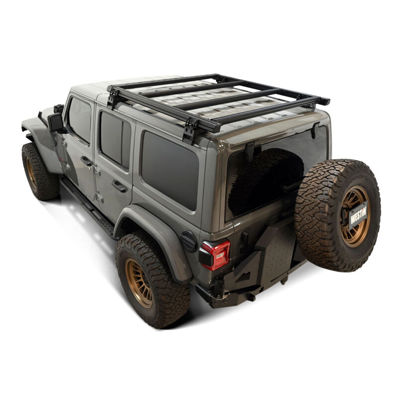 Westin Automotive 15-00075 Mesa Roof Rack For 2018-2025 Jeep Wrangler JL