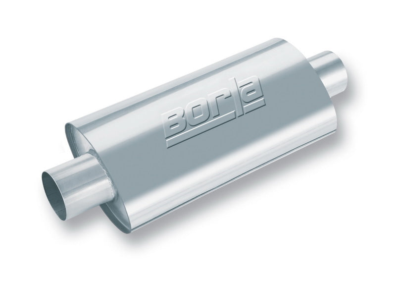 Borla XR-1 Racing Sportsman Muffler | Universal 4in Inlet/Outlet (40947)