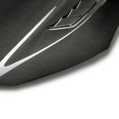 Seibon TSII Style Carbon Fiber Hood | Honda Civic Type-R (17-20) (HD17HDCVR-TSII)