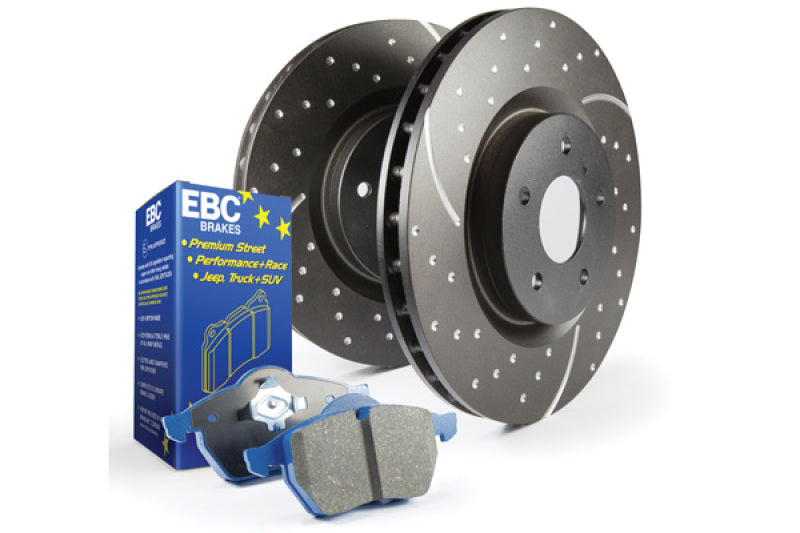 EBC S6KF1122 Disc Brake Kit & Rotor Front For 1994-1999 Ford Mustang
