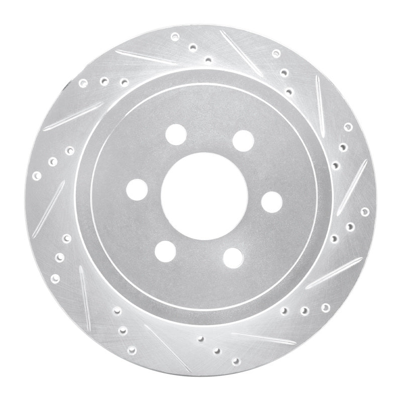 DFC D&S Rear Right Brake Rotor (REAR): Dodge Durango (03) - Silver