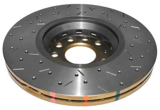 DBA 4000 XS Cross-Drilled & Slotted Front Rotor | Audi A4 / A4 Quattro (96-04) (DBA42800XS)