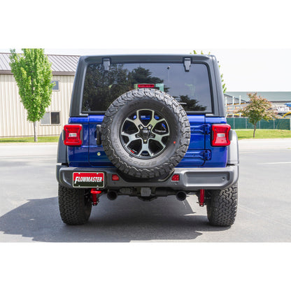 Flowmaster Outlaw Cat-Back Exhaust For Jeep Wrangler JL 3.6L (817844)