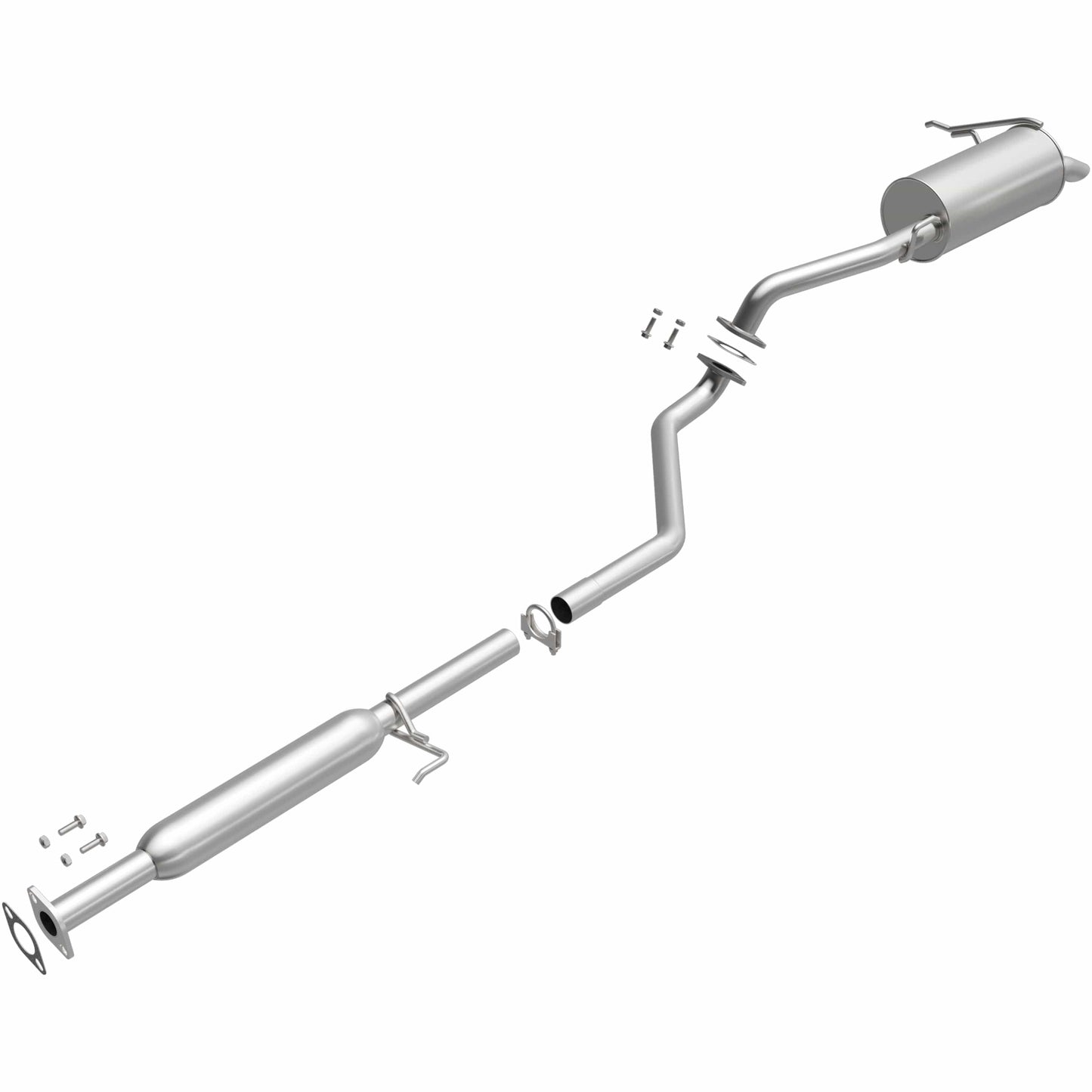 BRExhaust 2011-2016 Hyundai Elantra 1.8L Direct-Fit Replacement Exhaust System