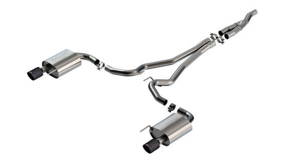 Borla 24 Ford Mustang 2.3L Ecoboost S-Type Cat-Back (140979CFBA) | Mustang (24+)
