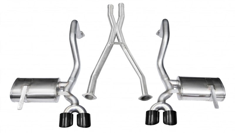 CORSA Xtreme / 2.5 in Cat-Back 4.0 in Twin Tips | 1997-2004 Corvette C5 (14962)