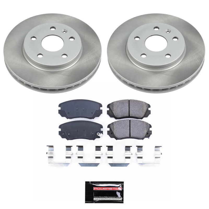PowerStop Rotor Kit | 2010–2011 Saab 9-5 (SC5522)