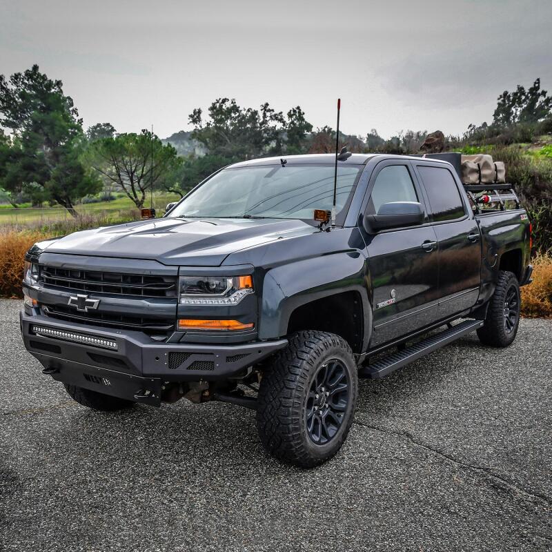 Westin 16-19 Chevy/GMC Silverado/Sierra 1500 Pro-Mod Front Bumper - Textured Black