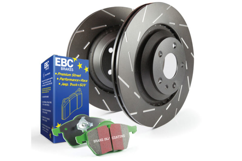 EBC Brakes S2KR1884 S2 Kits Greenstuff 2000 & USR Rotors for Altima Sentra