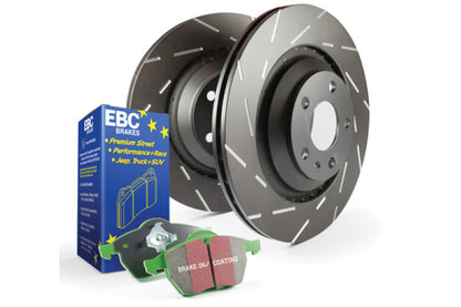 EBC Brakes S2KR1884 S2 Kits Greenstuff 2000 & USR Rotors for Altima Sentra