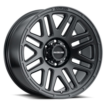 (set of 4) Raceline 944 Outlander Satin Black | 18x9" +12mm | 6x135mm Wheel