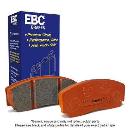 EBC Brakes ED91801 Truck/SUV Extra Duty Brake Pads for MDX Pilot Ridgeline