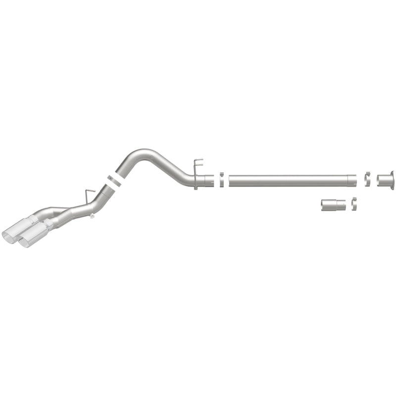 MagnaFlow 08-17 Ford F-250/350/450 4.6/6.7L DPF-Back SS 4in Dual Rear Exit | Ford Super Duty (17873)