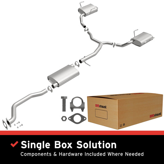 BRExhaust Direct-Fit Replacement Exhaust System 106-0765