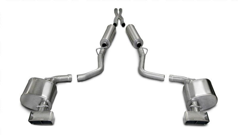 CORSA Xtreme / 2.5 in Cat-Back GTX Tips | 2009-2010 Challenger RT 5.7L Manual (14437)
