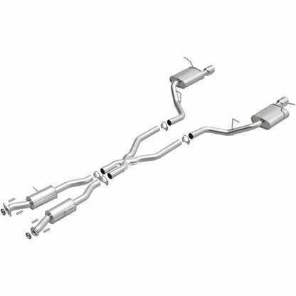 BRExhaust 2011-2023 Dodge Durango Direct-Fit Replacement Exhaust System