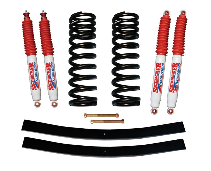 Skyjacker 172EPK-N 1.5-2" Coil Spring/Add-A-Leaf Lift w/Shocks for 70-72 F100