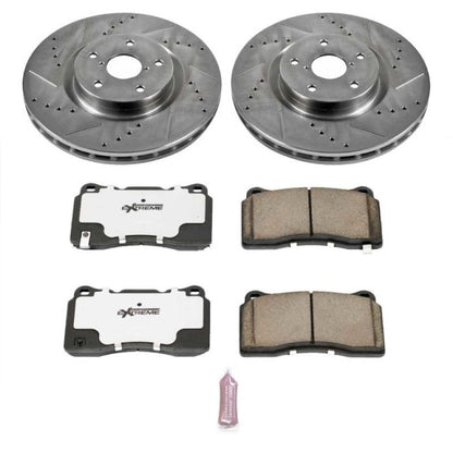 Power Stop Z26 Street Warrior Brake Kit - Front | 2005-2017 Subaru STI (K131-26)