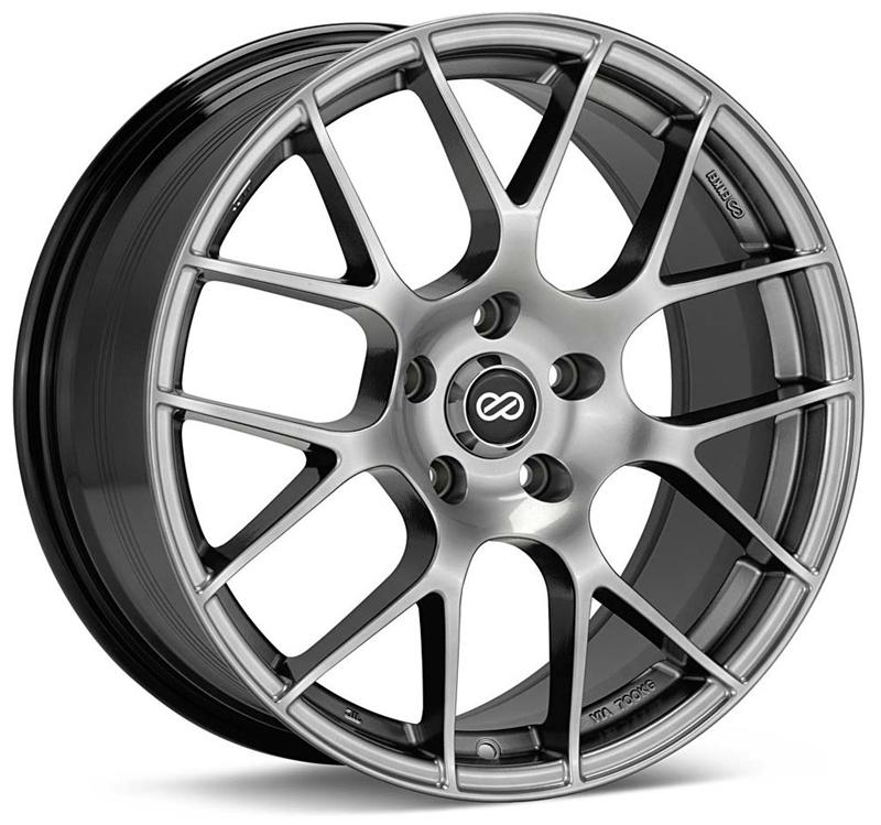 Enkei Raijin Hyper Silver | 18x8" +45mm | 5x112mm Wheel