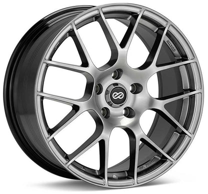 Enkei Raijin Hyper Silver | 18x8" +45mm | 5x112mm Wheel