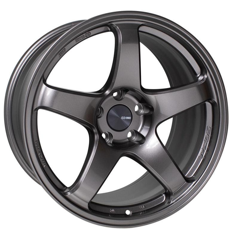 Enkei PF05 18x9.5 +38 5x114.3 Dark Silver-WheelFlip