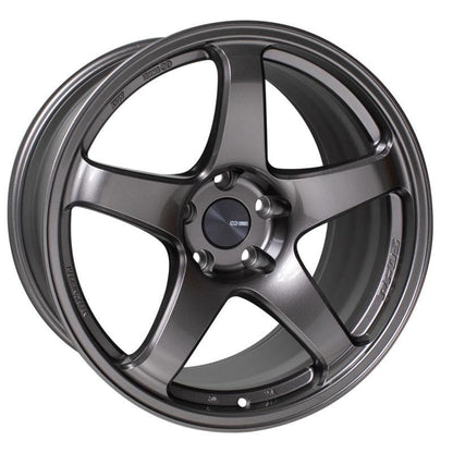 Enkei PF05 18x9.5 +38 5x114.3 Dark Silver-WheelFlip