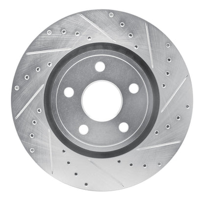 DFC D&S Silver Brake Rotor (FRONT): Dodge Durango (11-25)