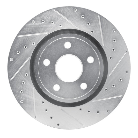 DFC D&S Silver Brake Rotor (FRONT): Dodge Durango (11-25)