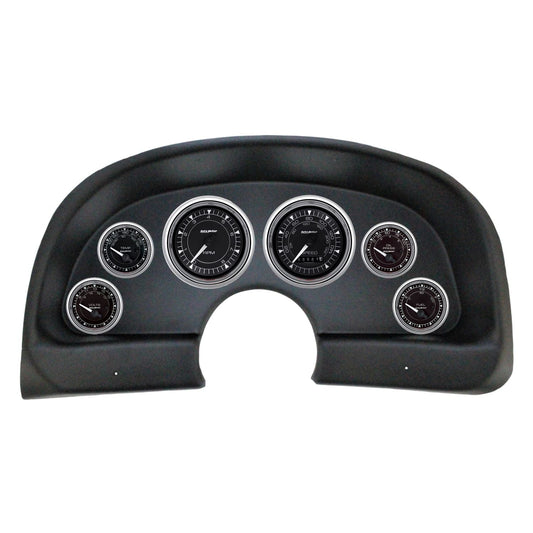 AutoMeter Chrono Chrome Direct Fit Dash Kit 93-02 Chevy Camaro (2 x 3-3/8in. / 4 x 2-1/16in.) (2930-15)