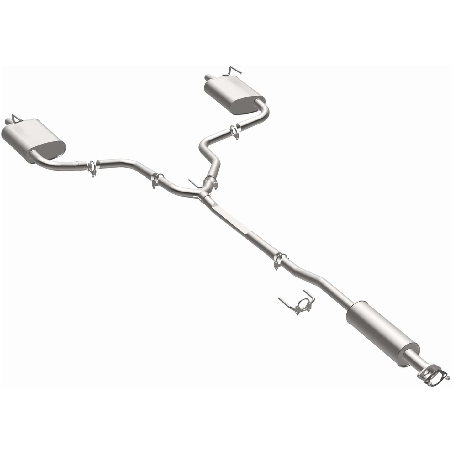 BRExhaust 2007-2018 Nissan Altima Direct-Fit Replacement Exhaust System