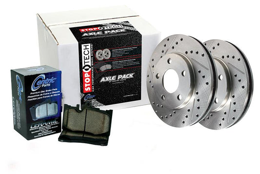 Stoptech 928.61515 for Select Sport Brake Rotors 11-14 Ford Mustang