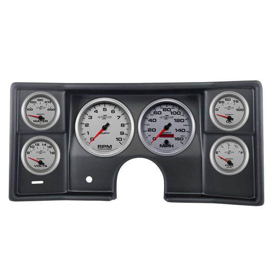 AutoMeter Ultra-Lite II Direct Fit Dash Kit 78-81 Malibu / El Camino (2 x 5in. / 4 x 2-5/8in.) (2935-14)