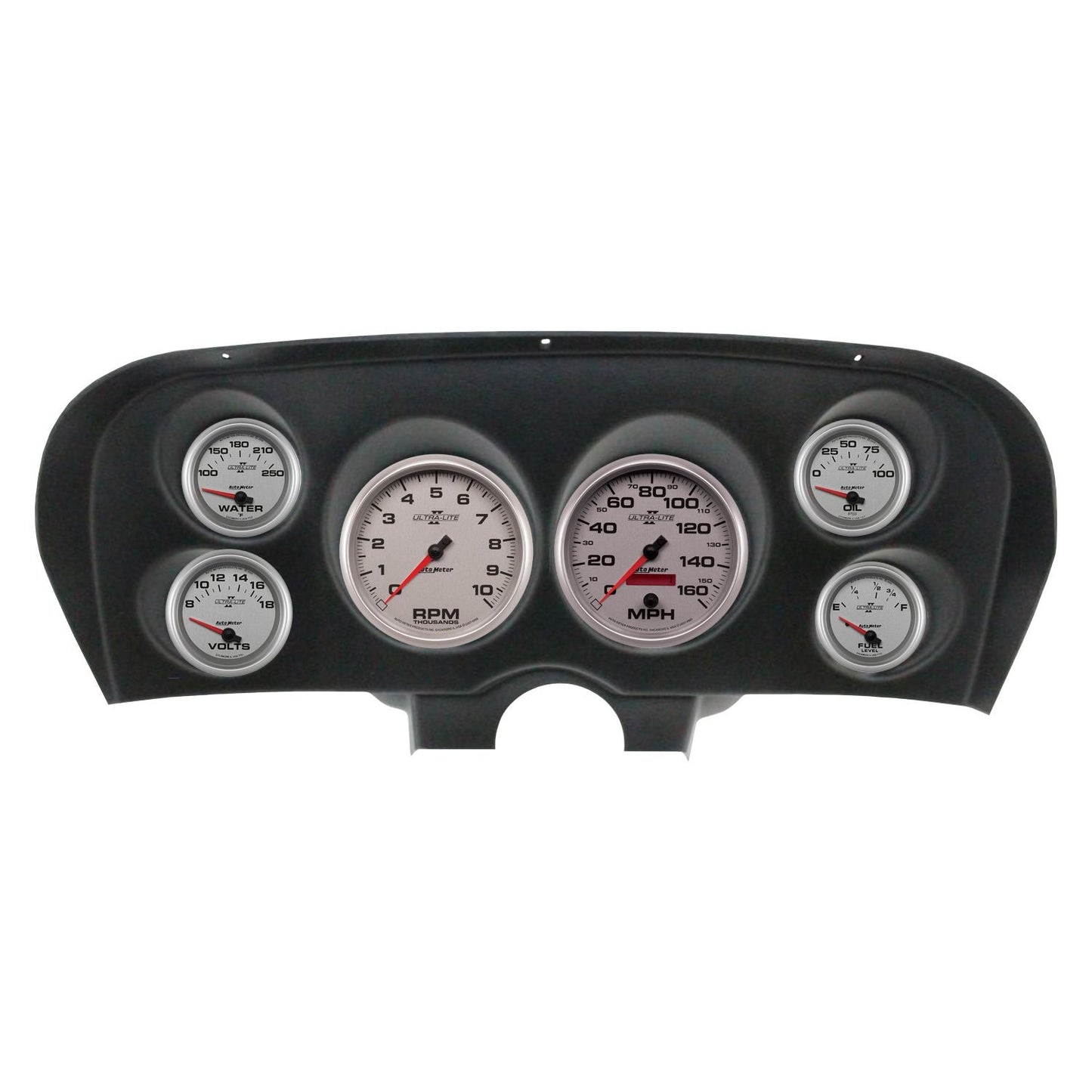 AutoMeter Ultra-Lite II Direct Fit Dash Kit 69-70 Ford Mustang (2 x 5in. / 4 x 2-5/8in.) (2936-14)