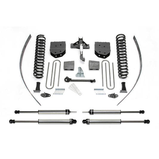Fabtech 8in Basic Suspension System w/ DLSS Shocks | Ford F250 4WD (08-15) w/ Factory Overload (K2122DL)