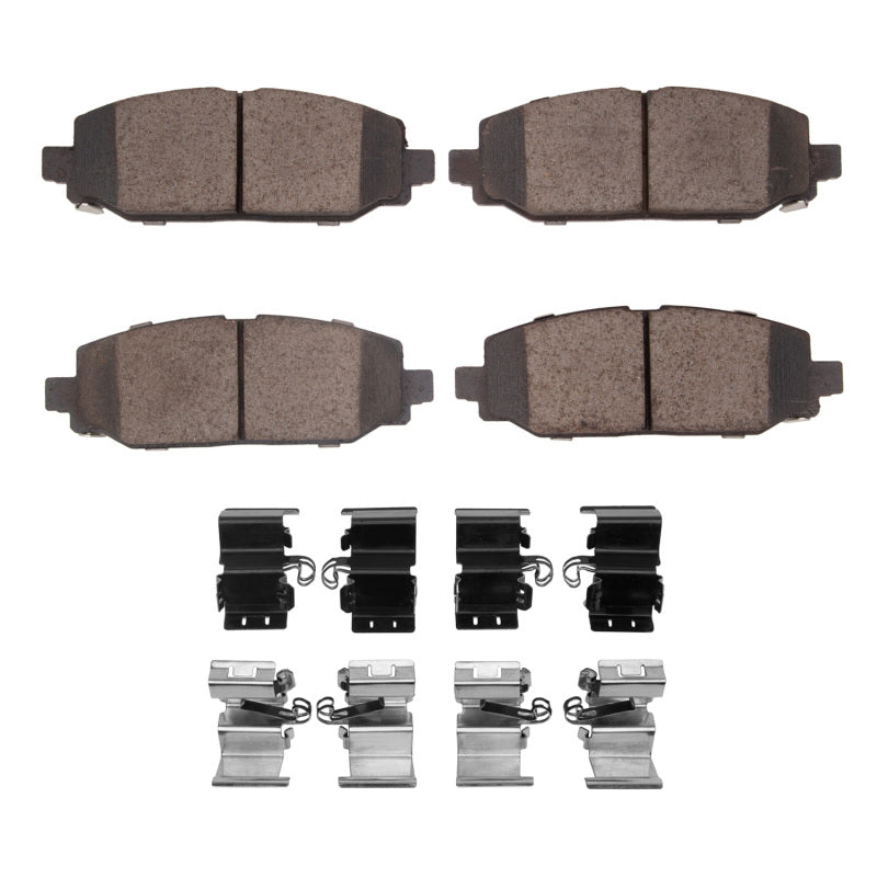 DFC HybriDynamic Rear Brake Pads (REAR): Jeep Wrangler (18-25) w/ Hardware