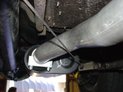 Flowmaster 55-57 Chevy 2.5in SS Crossmember-Back Exhaust For GM (817174)