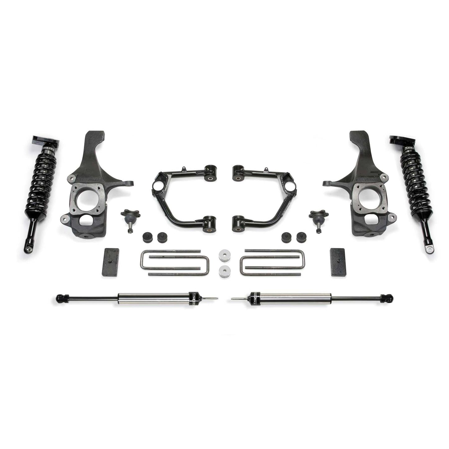 Fabtech 4" Upper Control Arm Kit w/ BJS & DLSS 2.5 C/O & Rear DLSS | Toyota Tundra 2016-21 2WD/4WD (K7050DL)