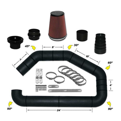 Airaid 101-400 U-Build-It 4in Master Kit w/700-469 9in Filter