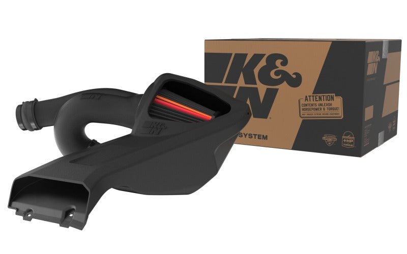 K&N 21-24 Chevrolet Silverado 1500 V8 5.3L/6.2L F/L NextGen Dryflow Cold Air Intake | Chevrolet Silverado (21-24) (50-2617D)
