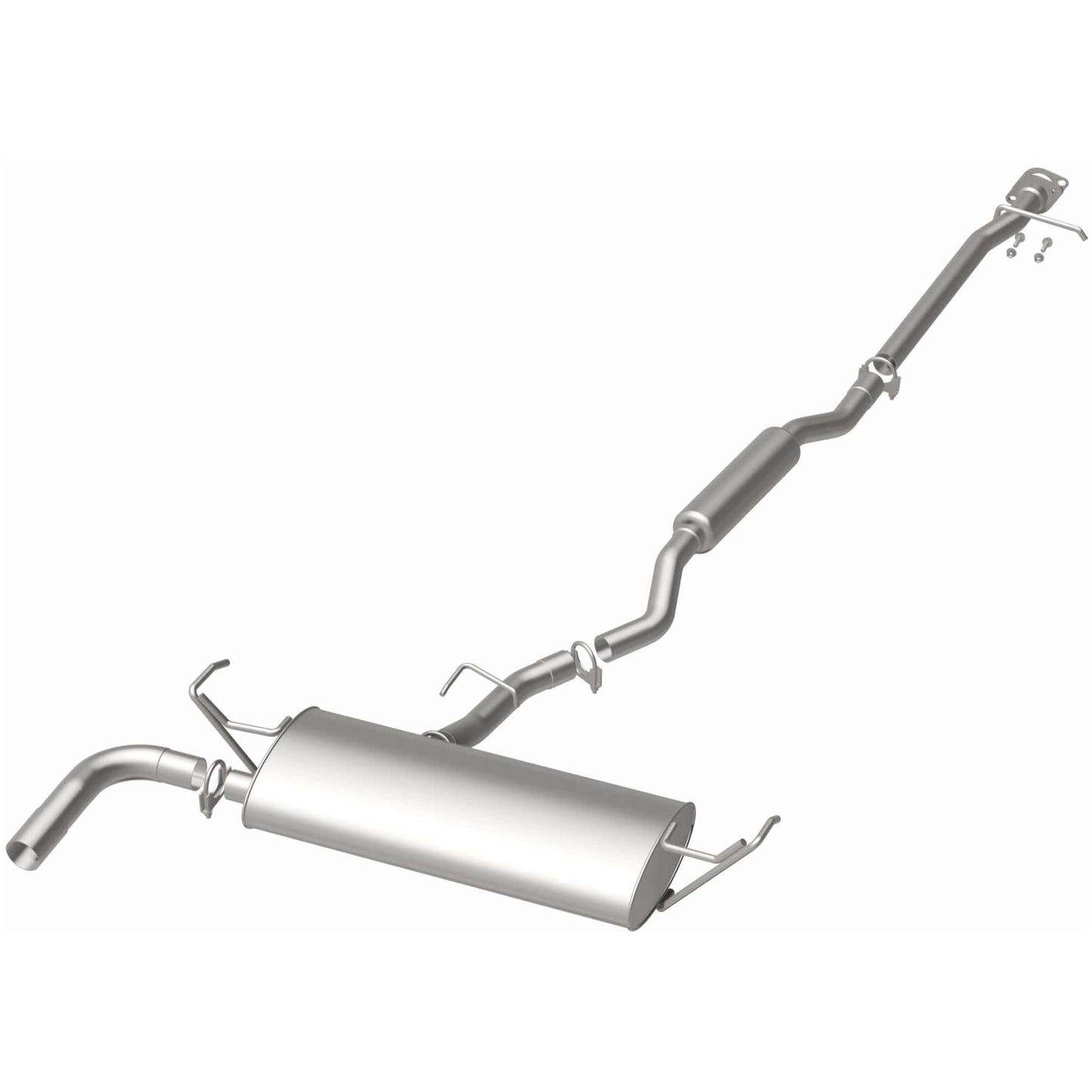 BRExhaust 2008-2010 Nissan Rogue 2.5L Direct-Fit Replacement Exhaust System