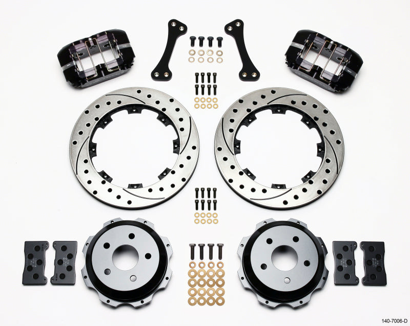 Wilwood Dynapro Rear Kit | Subaru Impreza (89-15) 12.19in Drilled