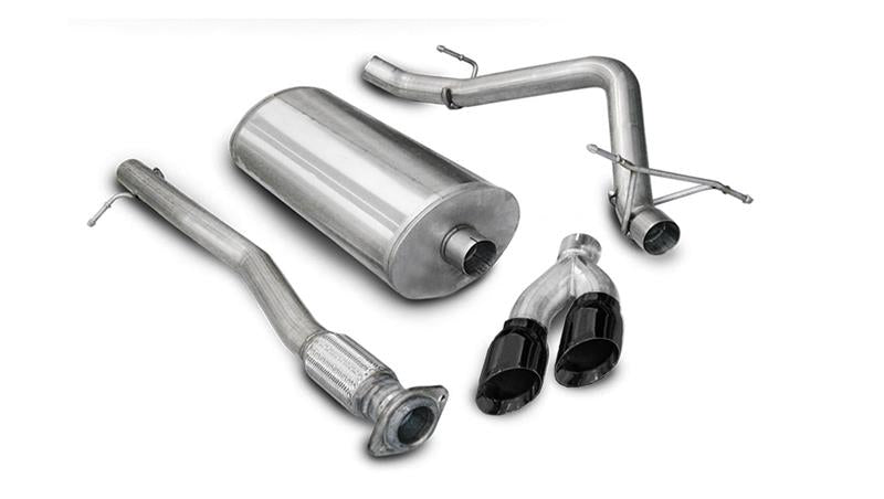 CORSA Performance 3in Cat-Back Single Side Exhaust | GMC Sierra Denali 6.2L V8 (14518BLK)