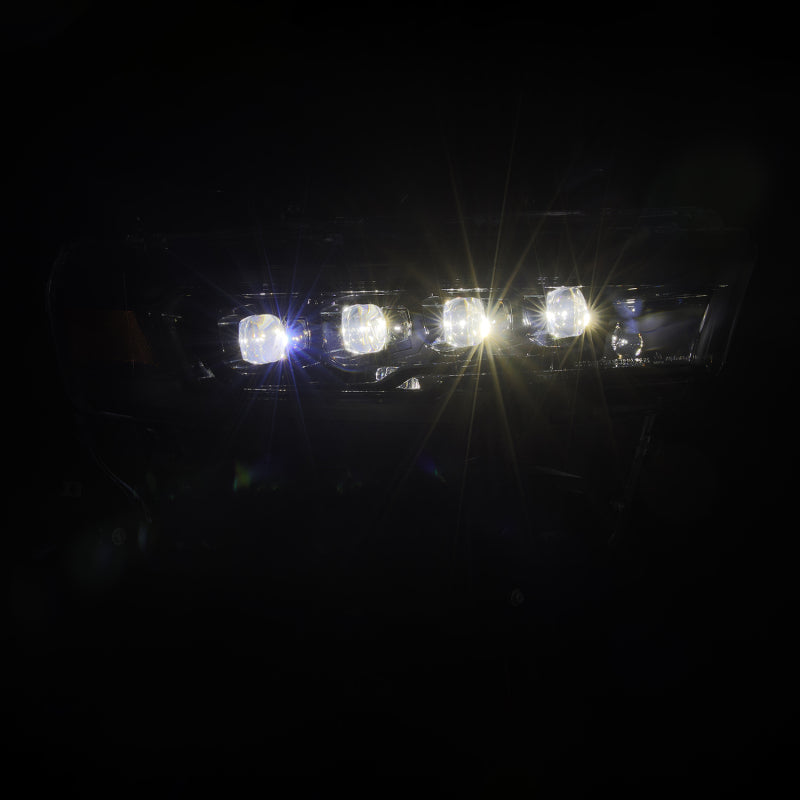 AlphaRex 880890 NOVA Quad LED Headlights Alpha-Black for 25-26 Ram 1500