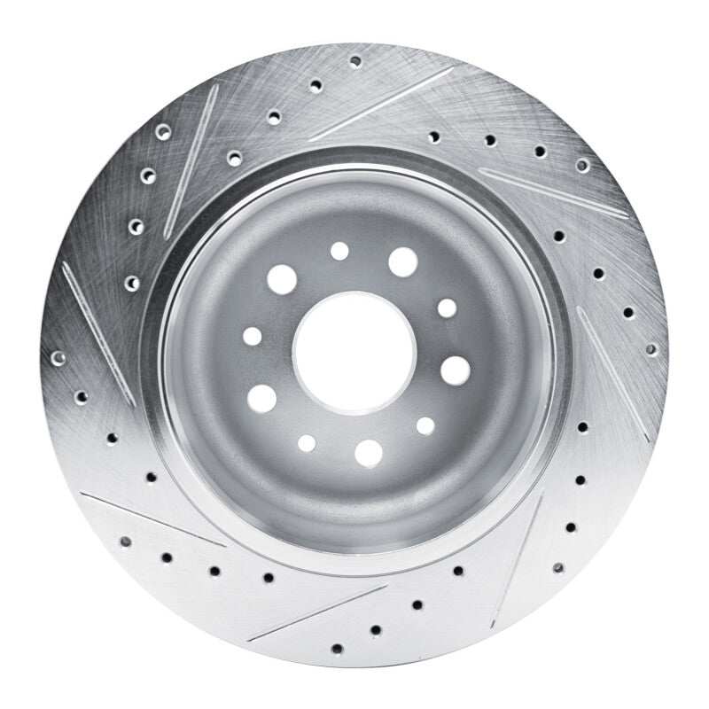 DFC Rear Right D&S Silver Brake Rotor: Jeep Wrangler (20-25)