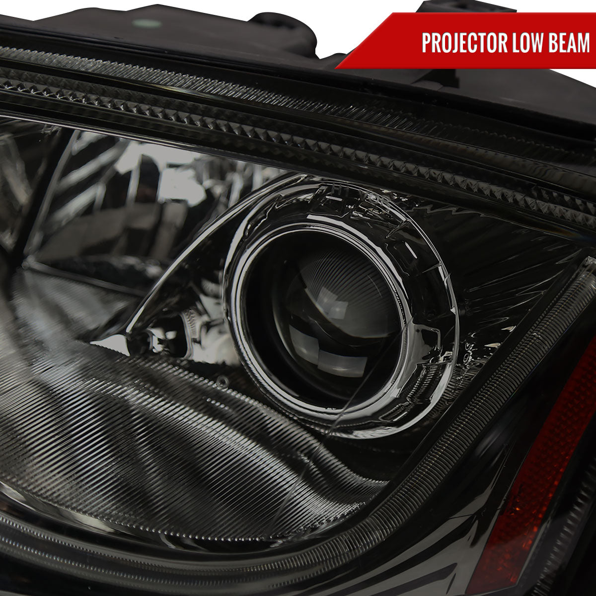 1999-2006 Audi TT LED Bar Projector Headlights (Chrome Housing/Smoked Lens)